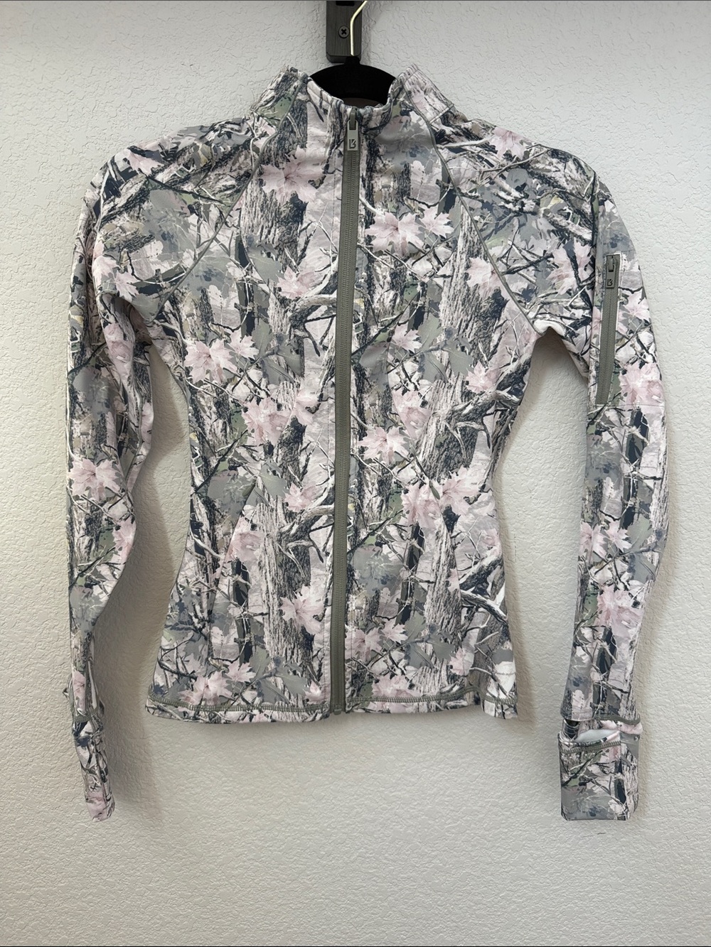Buffbunny Colorado Fleece Zip Jacket - Pink Camo- Size S